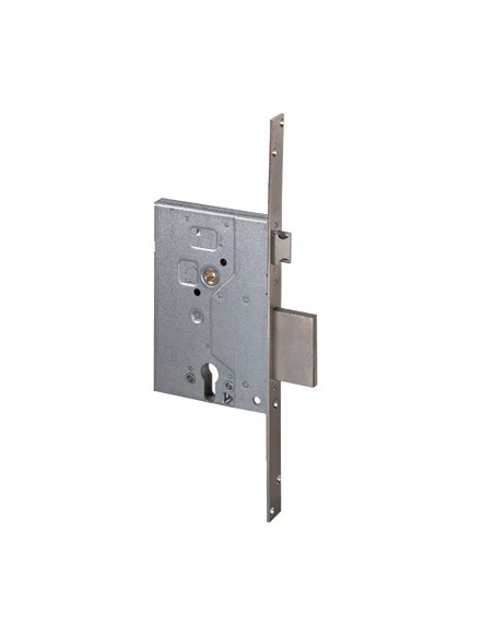 SERRATURA METALLO INFILARE 56250 CISA B.Q ZINC F.MM 25 F/SAG M4+SCR E.MM 60