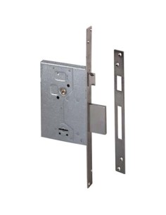 SERRATURA METALLO INFILARE 57250 CISA B.Q ZINC F.MM 25 DM M4+SCR E.MM 60