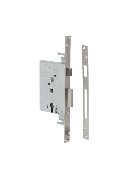 SERRATURA METALLO INFILARE 56255 CISA B.Q ZINC F.MM 25 F/SAG M4 TRIPL+SCR E.MM 60