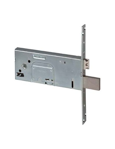 SERRATURA METALLO INFILARE 57353 CISA B.Q ZINC F.MM 25 DM M4+SCR H.MM 78 E.MM 90