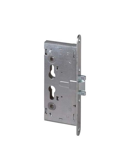 SERRATURA METALLO INFILARE 43020 CISA B.Q ZINC F.MM 24 F.SAGOM M1+SCR Q9 E.MM 65