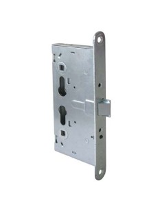 SERRATURA METALLO INFILARE 43110 CISA B.Q ZINC F.MM 24 F.SAGOM+SCR Q9 E.MM 65