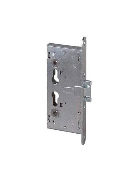 SERRATURA METALLO INFILARE 43130 CISA B.Q ZINC F.MM 24 F.SAGOM M1+SCR Q9 E.MM 65