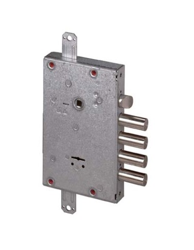 SERRATURA METALLO APPLICARE 57515 CISA DM LUNGA M4+SCR IP.MM 28 E.MM 64 SCIOLTA