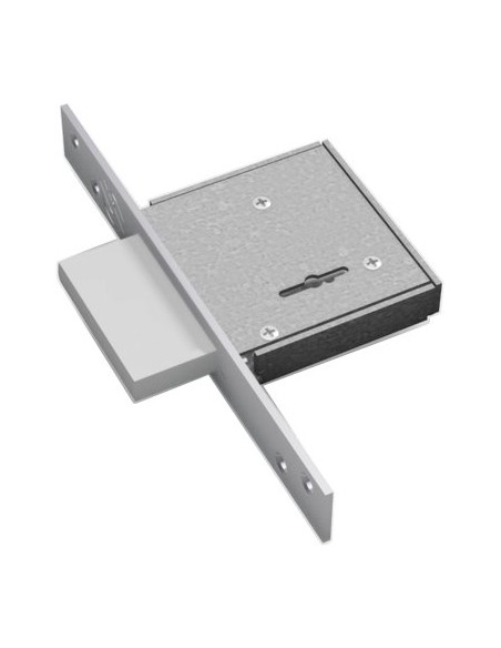 SERRATURA METALLO INFILARE 2000 SECUREMME B.Q ZINC F.MM 22 DM M2 H.MM 73 E.MM 40