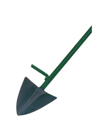 VANGA SPLUGA + MANICO ACCIAIO FORGIATO DX CM 24X25 H.CM 148