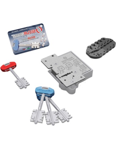 CUORE SERRATURA NUDA SECURMAP 25S SECUREMME DM CHIAVI 3+1 SX