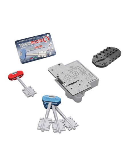 CUORE SERRATURA NUDA SECURMAP 25S SECUREMME DM CHIAVI 3+1 SX