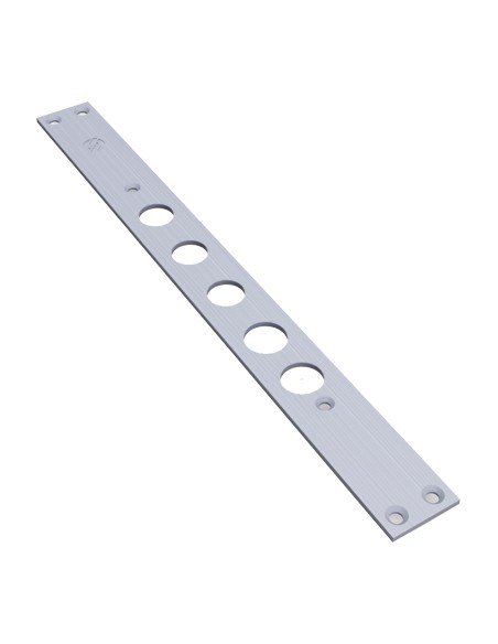 FRONTALE SERRATURA FR2500/28 SECUREMME INOX I.MM 28 X 2401 2651