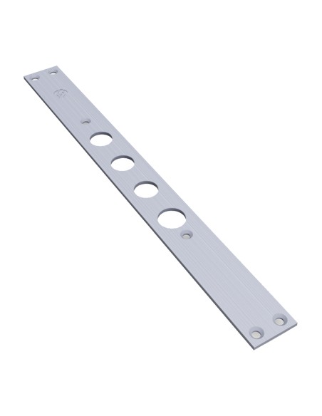 FRONTALE SERRATURA FR2500/37 SECUREMME INOX I.MM 37 X 2401 2651