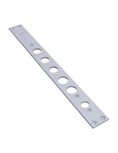 FRONTALE SERRATURA FR2530/28 SECUREMME INOX I.MM 28 X 2431 2681