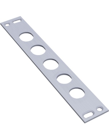 CONTROPIASTRA CP2500/28 SECUREMME INOX MM 230X35 H.MM 3 I.MM 28 X 2401 2651