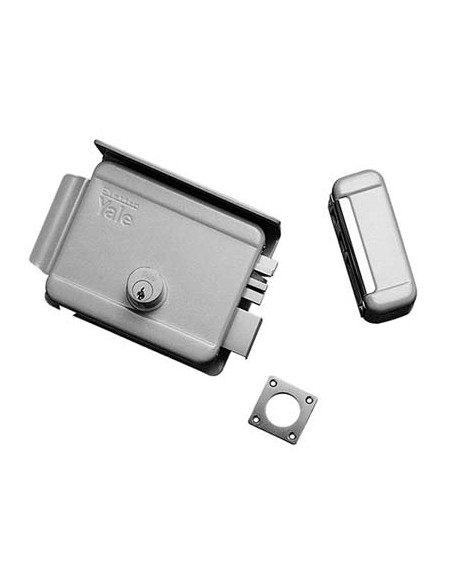 SERRATURA CANCELLO APPLICARE ELETTRICA 68080 YALE VERN C.TONDO FISSO M2+SCR+TETT E.MM 50 SX