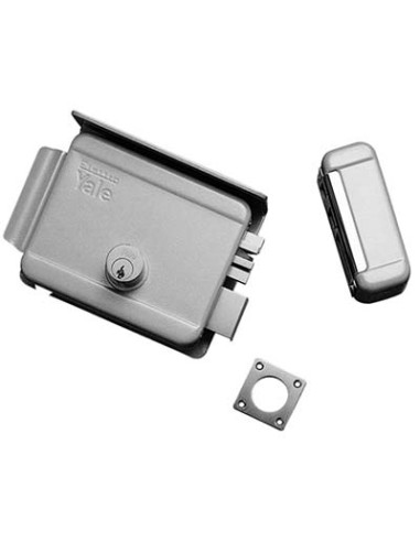 SERRATURA CANCELLO APPLICARE ELETTRICA 68080 YALE VERN C.TONDO FISSO M2+SCR+TETT E.MM 60 SX