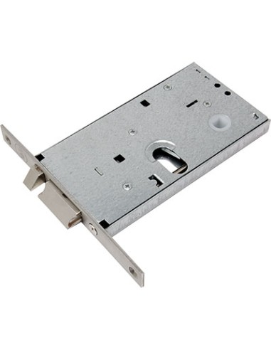 SERRATURA METALLO INFILARE ELETTRICA 85000 YALE B.Q INOX F.MM 16 F.OV+SCR+F+Q8 H.MM 78 E.MM 70