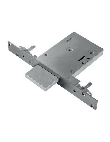 SERRATURA METALLO INFILARE Y8TD101 YALE B.Q ZINC F.MM 25 DM M4 TRIPL H.MM 82 E.MM 60 KA