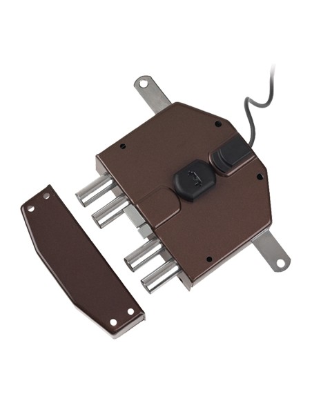 SERRATURA LEGNO APPLICARE ELETTRICA 6823 YALE POMPA MM 70 M4 TRIPL.SCR E.MM 65 SX