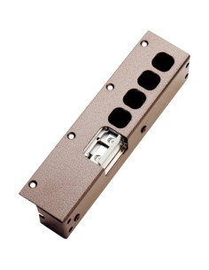 INCONTRO ELETTRICO 94080 MOTTURA ACCIAIO VERNICIATO  MM 21,45X52 H MM 46 DX