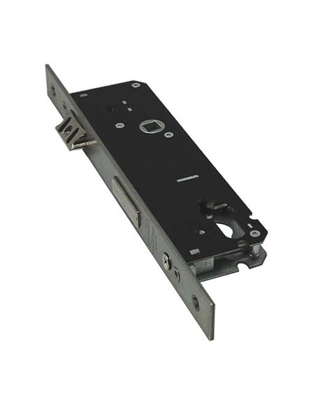 SERRATURA MONTANTE INFILARE 1300 OMEC B.Q INOX F.MM 22 F.SAG. M1+SCR E.MM 35