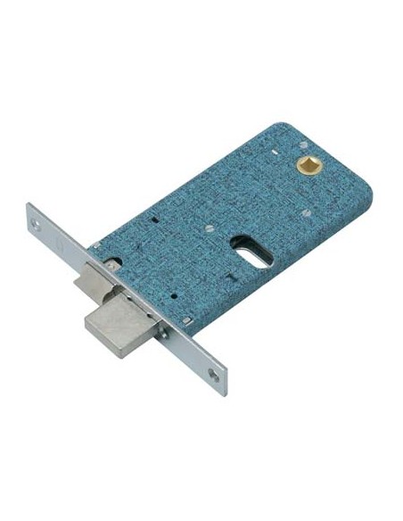SERRATURA METALLO INFILARE 770 OMEC B.Q NICH F.MM 16 F.OVALE M1+SCR H.MM 78 E.MM 70