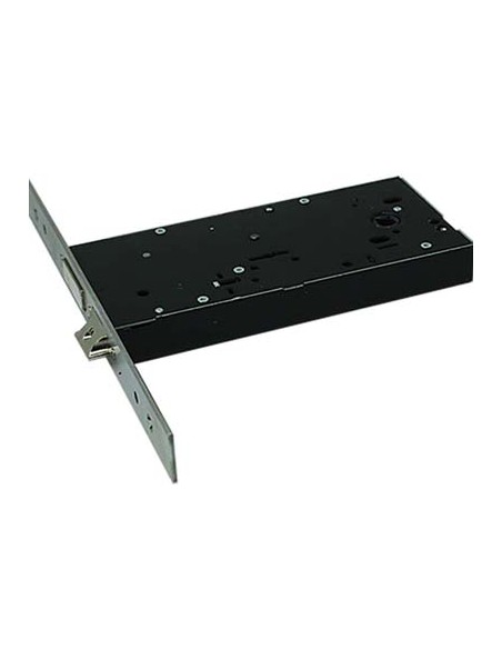 SERRATURA METALLO INFILARE 5930 OMEC B.Q INOX F.MM 25 DM M4+SCR H.MM 82,5 E.MM 90