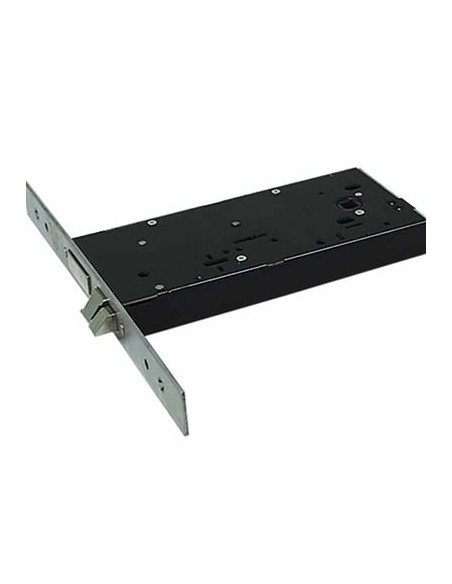 SERRATURA METALLO INFILARE ELETTRICA 5938 OMEC B.Q INOX F.MM 25 DM M4+SCR H.MM 82,5 E.MM 90