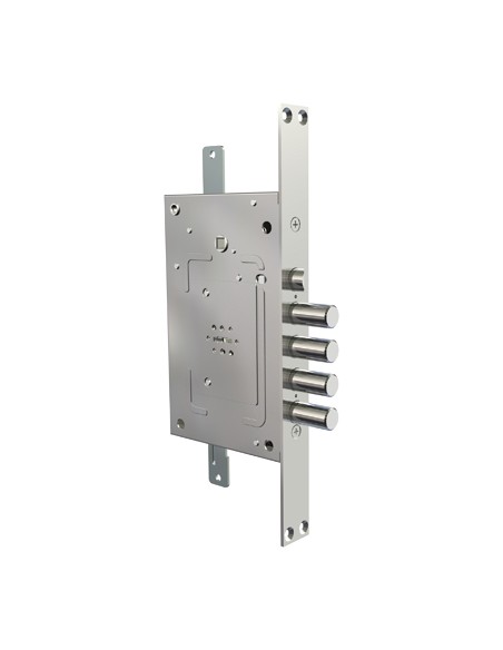 SERRATURA METALLO INFILARE 2650 CR DM M4 TRIPL+SCR IP.MM 28 E.MM 68 DX/SX
