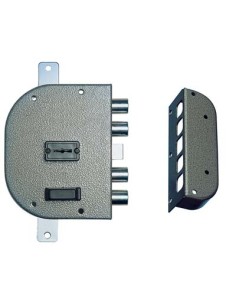 SERRATURA LEGNO APPLICARE 2250 PLUS CR DM M4 TRIPL+SCR E.MM 60 DX