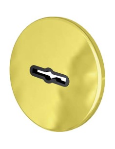 MOSTRINA TONDA DOPPIA MAPPA 30 CR OTTONE MM 60