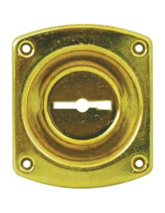 MOSTRINA RETTANGOLARE DOPPIA MAPPA 32 CR OTTONE INCAVO MM 12 MM 46X30