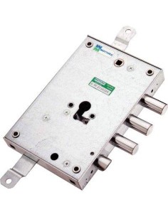 SERRATURA METALLO APPLICARE 85571AN MOTTURA F.SAGOM M2 TRIPL+SCR IP.MM 37 E.MM 63 DX SP.MM 10