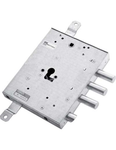 SERRATURA METALLO APPLIC 898571GRL GARDESA MOTTURA F.SAGOM M2 TRIPL+SCR IP.MM 37 E.MM 89 DX