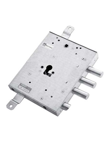 SERRATURA METALLO APPLIC 898571GRL GARDESA MOTTURA F.SAGOM M2 TRIPL+SCR IP.MM 37 E.MM 89 SX