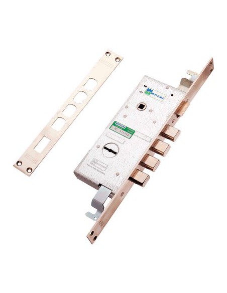 SERRATURA METALLO INFILARE 72140 MOTTURA DM M2 TRIPL+SCR IP.MM 28 E.MM 47 DX/SX