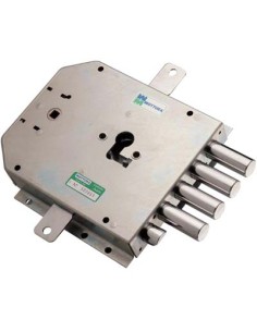 SERRATURA METALLO APPLICARE 85555 MOTTURA F.SAGOM M2 TRIPL+SCR IP.MM 25 E.MM 60 DX