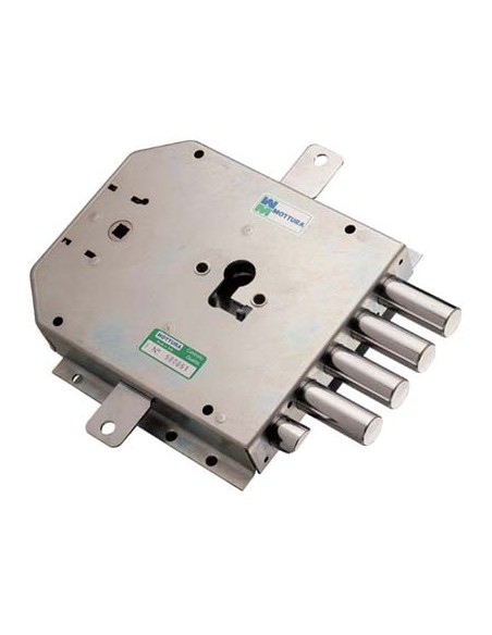 SERRATURA METALLO APPLICARE 85555 MOTTURA F.SAGOM M2 TRIPL+SCR IP.MM 25 E.MM 60 DX