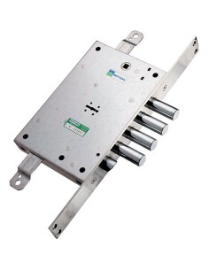 SERRATURA METALLO INFILARE 52771 MOTTURA DM M4 TRIPL+SCR IP.MM 28 E.MM 63 DX/SX