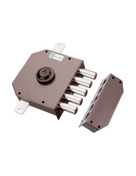 SERRATURA LEGNO APPLICARE 30620 MOTTURA C.POMPA M4 TRIPL E.MM 60 SX