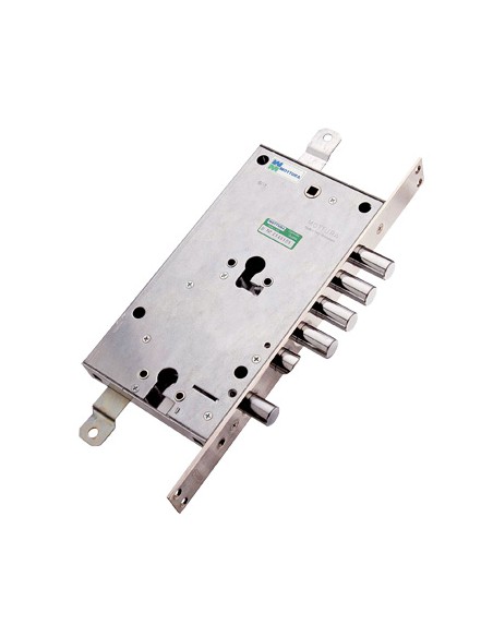 SERRATURA METALLO INFILARE 85795 MOTTURA DOPPIO F.SAGOM M2 TRIPL+SCR IP.MM 28 E.MM 63 SX