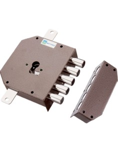 SERRATURA LEGNO APPLICARE 38620 MOTTURA F.SAGOM M2 TRIPL E.MM 63 DX