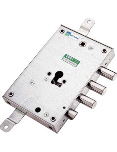 SERRATURA METALLO APPLICARE 85571 MOTTURA F.SAGOM M2 TRIPL+SCR IP.MM 37 E.MM 63 DX