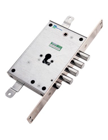 SERRATURA METALLO INFILARE 85771 MOTTURA F.SAGOM M2 TRIPL+SCR IP.MM 28 E.MM 63 DX