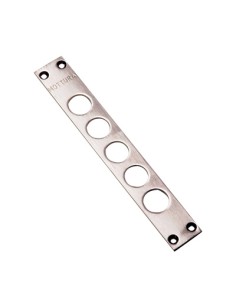 CONTROPIASTRA 94240F MOTTURA ZINCATA MM 206X30 H.MM 3 I.MM 28