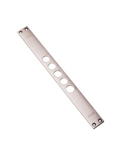 CONTROPIASTRA 94254 MOTTURA ZINCATA MM 356X35 H.MM 3 I.MM 28