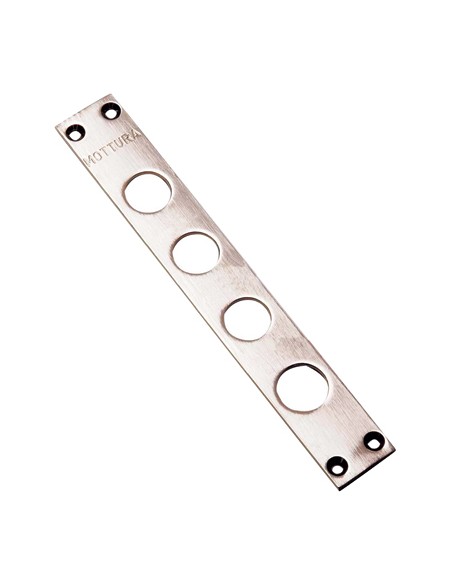 CONTROPIASTRA 94240F/37 MOTTURA ZINCATA MM 206X30 H.MM 3 I.MM 37