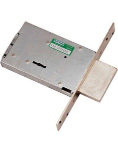 SERRATURA METALLO INFILARE 40702 MOTTURA B.Q ZINC F.MM 25 DM M4 H.MM 80 E.MM 70