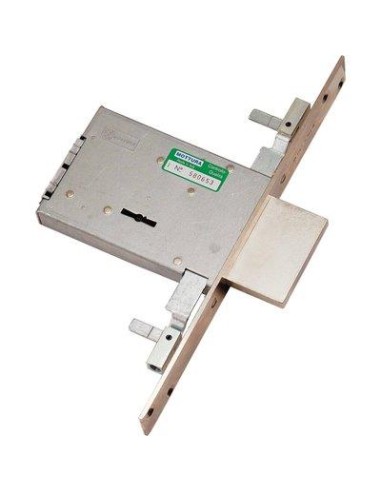 SERRATURA METALLO INFILARE 40706 MOTTURA B.Q ZINC F.MM 25 DM M4 TRIP. H.MM 80 E.MM 70