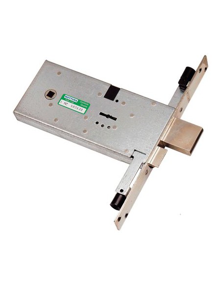 SERRATURA METALLO INFILARE 41823 MOTTURA B.Q ZIN F.MM 25 DM M4 TRIPL+SCR H.MM 82 E.MM 70