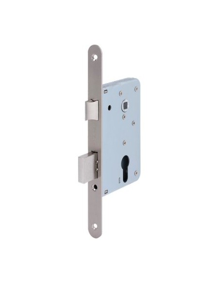 SERRATURA CANCELLO INFILARE 052501 WELKA B.T ZINC F.MM 20 F.SAGOM M2+SCR+Q8 E.MM 50