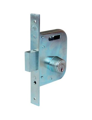 SERRATURA CANCELLO INFILARE 065450 WELKA B.Q ZINC F.MM 22 M1,5+POM E.MM 45 C.MM 30